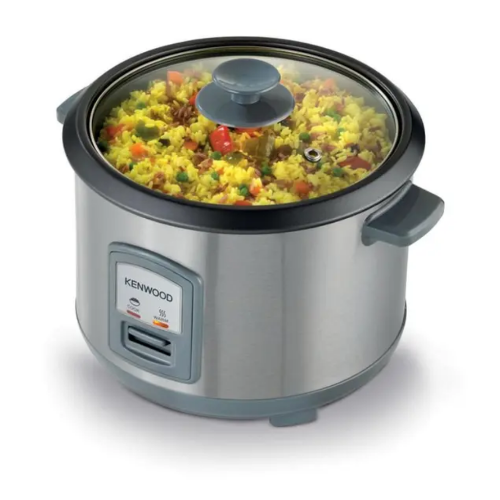 طباخ أرز بالبخار من كينوود – 16 كوب، 1000 واط، ستيل مقاوم للصدأ